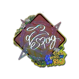 Sticker | es3tag (Glitter) | Rio 2022
