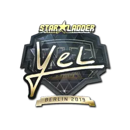 Sticker | yel (Gold) | Berlin 2019