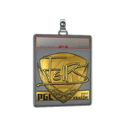 Sticker Slab | felps (Gold) | Krakow 2017