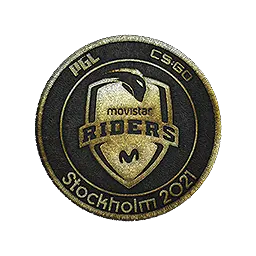 Patch | Movistar Riders (Gold) | Stockholm 2021