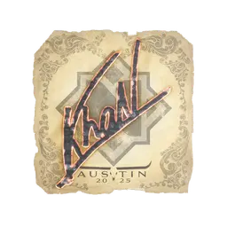 Sticker | khaN | Austin 2025