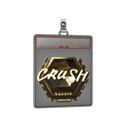 Sticker Slab | crush (Gold) | London 2018
