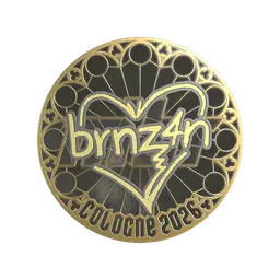 Sticker | brnz4n (Gold) | Cologne 2026