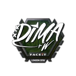 Sticker | Dima | London 2018
