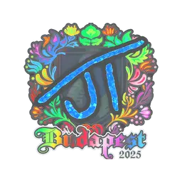 Sticker | JT (Holo) | Budapest 2025