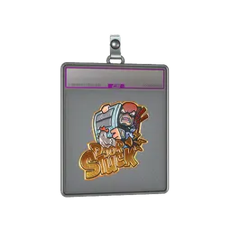 Sticker Slab | Door Stuck (Foil)