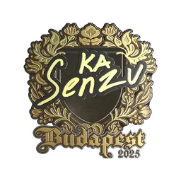Sticker | Senzu (Gold) | Budapest 2025