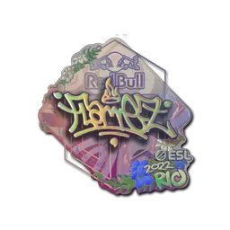 Sticker | FlameZ (Holo) | Rio 2022