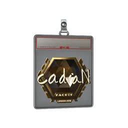 Sticker Slab | cadiaN (Gold) | London 2018