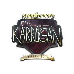 Sticker | karrigan (Gold) | Berlin 2019