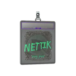 Sticker Slab | nettik (Foil) | Austin 2025