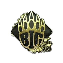 Sticker | BIG (Gold) | Rio 2022