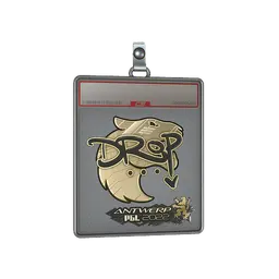 Sticker Slab | drop (Gold) | Antwerp 2022