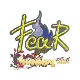 Sticker | fEAR (Holo) | Shanghai 2024