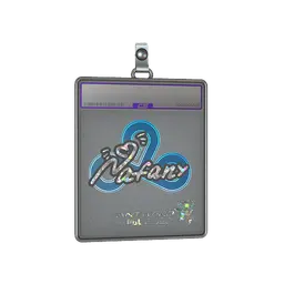 Sticker Slab | nafany (Glitter) | Antwerp 2022