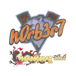 Sticker | n0rb3r7 (Holo) | Shanghai 2024