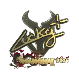 Sticker | Lucky (Gold) | Shanghai 2024