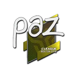 Sticker | paz | Boston 2018