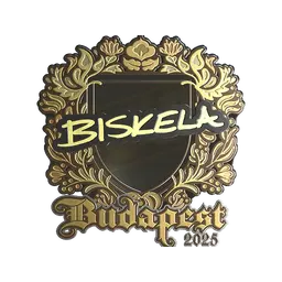 Sticker | Aleksib (Gold) | Budapest 2025