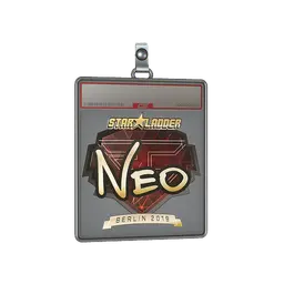 Sticker Slab | NEO (Gold) | Berlin 2019