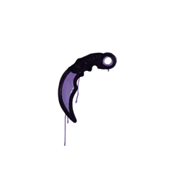 Sealed Graffiti | Karambit (Monster Purple)