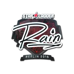 Sticker | rain (Foil) | Berlin 2019