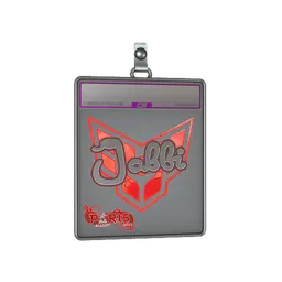 Sticker Slab | jabbi (Holo) | Paris 2023