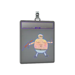 Sticker Slab | Poorly Drawn Terrorist (Holo)