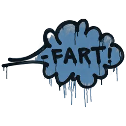 Sealed Graffiti | Fart (Monarch Blue)