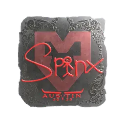 Sticker | Spinx (Foil) | Austin 2025