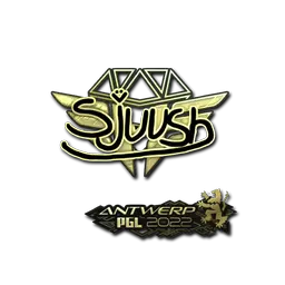 Sticker | sjuush (Gold) | Antwerp 2022