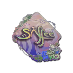 Sticker | saffee (Holo) | Rio 2022