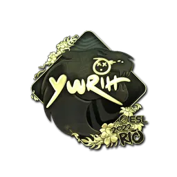 Sticker | yuurih (Gold) | Rio 2022