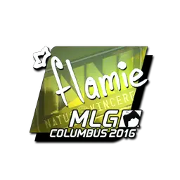 Sticker | flamie (Foil) | MLG Columbus 2016