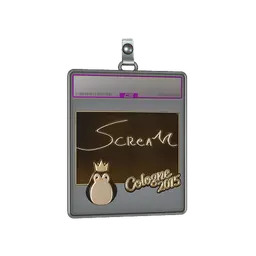 Sticker Slab | ScreaM (Gold) | Cologne 2015