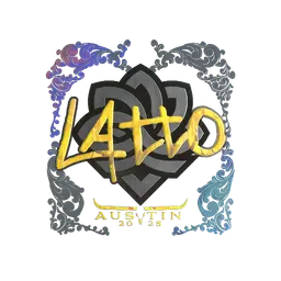 Sticker | latto (Holo) | Austin 2025