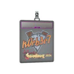 Sticker Slab | n0rb3r7 (Holo) | Shanghai 2024