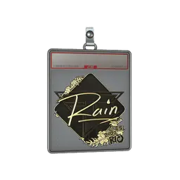 Sticker Slab | rain (Gold) | Rio 2022