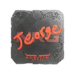 Sticker | jeorge (Foil) | Austin 2025