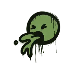 Sealed Graffiti | Puke (Battle Green)