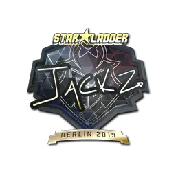 Sticker | JaCkz (Gold) | Berlin 2019