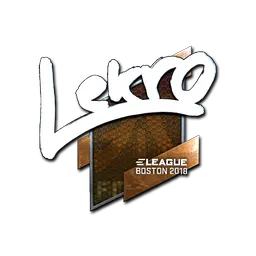 Sticker | Lekr0 (Foil) | Boston 2018