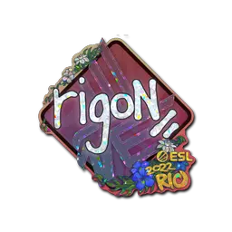 Sticker | rigoN (Glitter) | Rio 2022