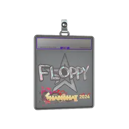 Sticker Slab | floppy (Glitter) | Shanghai 2024