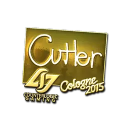 Sticker | reltuC (Gold) | Cologne 2015