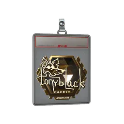 Sticker Slab | tonyblack (Gold) | London 2018