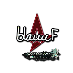 Sticker | blameF (Glitter) | Antwerp 2022