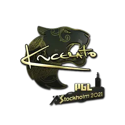 Sticker | KSCERATO (Gold) | Stockholm 2021