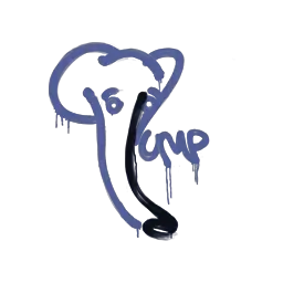 Sealed Graffiti | Recoil UMP-45 (SWAT Blue)
