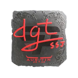 Sticker | dgt (Foil) | Austin 2025